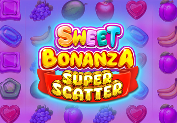 Игровой автомат Sweet Bonanza Super Scatter в Betrahen Casino